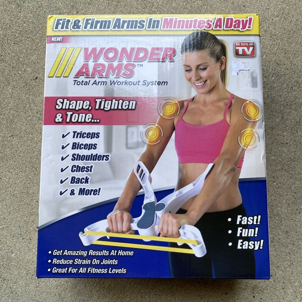Wonder Arms Total Workout System Training Resistance Bands Ontel WA-MC12/3